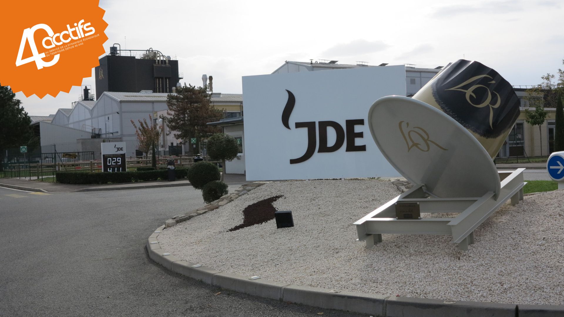 Visite de Jacobs Douwe Egberts